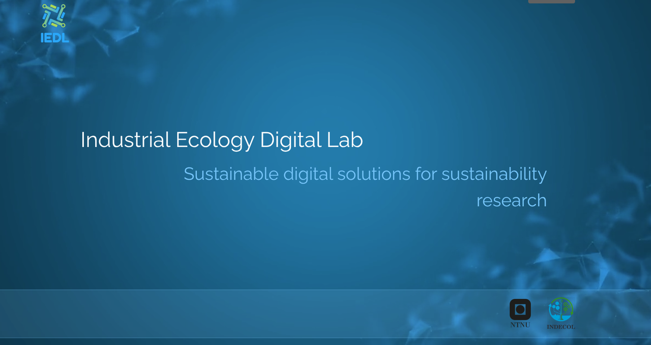 IndEcol Digital Lab